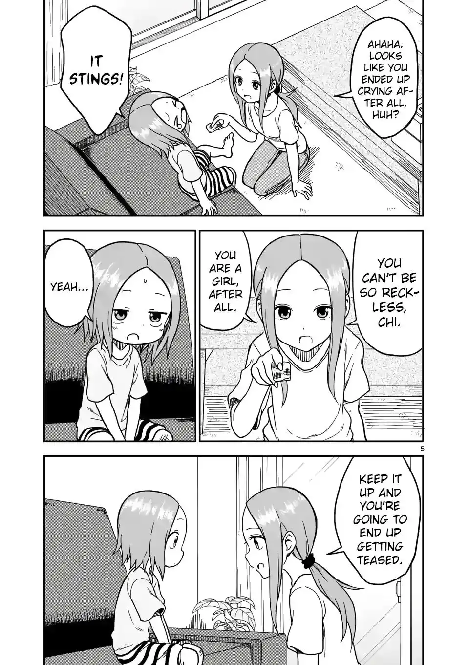 Karakai Jouzu no (Moto) Takagi-san Chapter 97 5